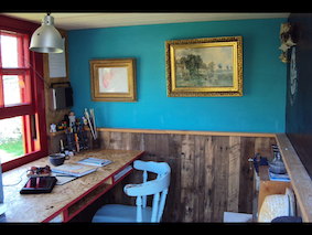judyheminsley's tweet photo. The amazing @ThePoki_Studio, the upcycled, recycled garden studio http://t.co/kT4Mpn1Wnk http://t.co/2qsoemN60u