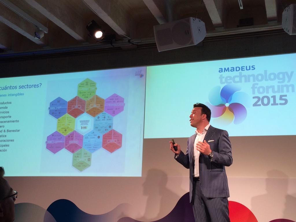 AmadeusITGroup's tweet photo. L. Battista, Head of Business Dev WEMEA @AmadeusITGroup provides great insights into collaborative economy #ATF_2015 http://t.co/e1WUGoDbGR