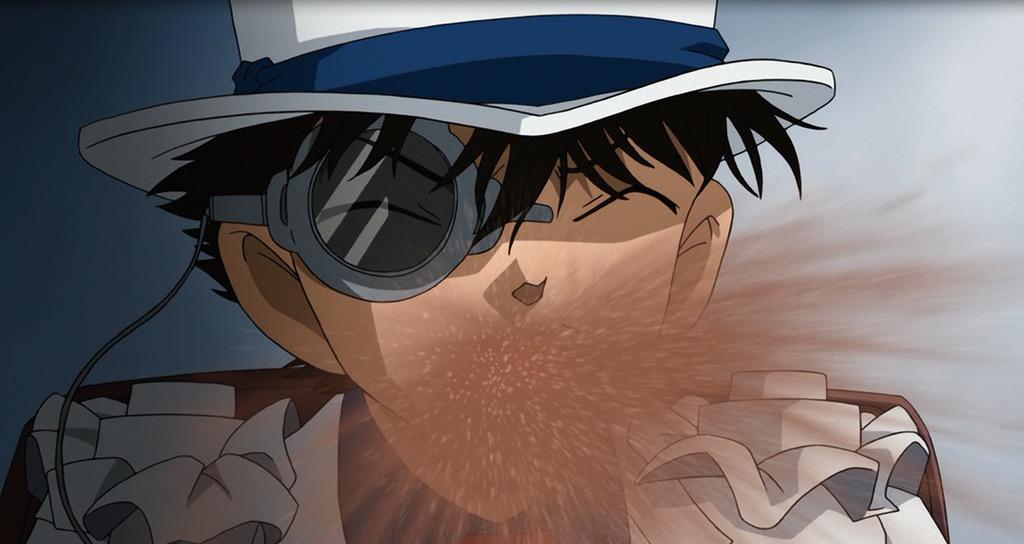 かなみ まじっく快斗 のアニメedのこの快斗のパンツ姿の真相知らない人が多いので ここで説明します 青山先生は探偵物語が大好きで キッドの衣装が探偵物語edで工藤俊作が着ているスーツのオマージュだからです Http T Co Ll7vsqyumn Twitter