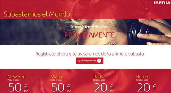 DiarioSUR's tweet photo. http://t.co/X2LiyfGxJU @Iberia pone en marcha a lo largo de hoy la subasta de viajes baratos. Te damos los detalles http://t.co/loZJjs8wqA