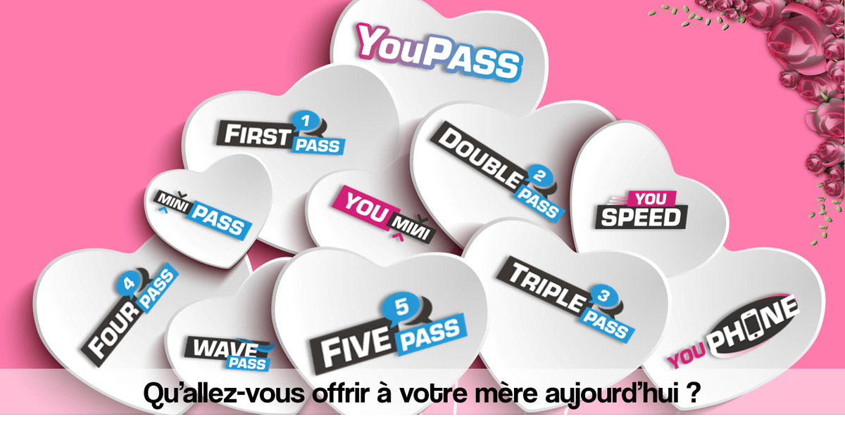 YouPassFR's tweet image. Qu'allez-vous offrir à votre mère aujourd'hui ? 💝💍
5€ YouPass à gagner parmi les RT  + Follow ;)