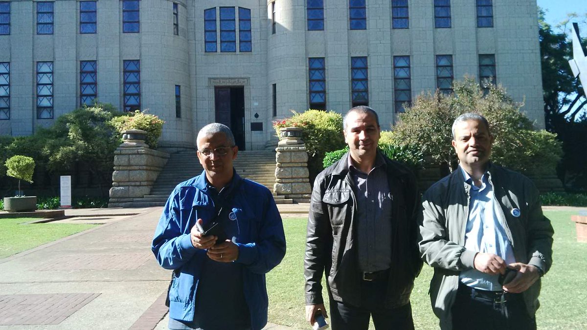 Algerians who visited <a href="/UPTuks/">University of Pretoria</a> for the first time. #CampusTours