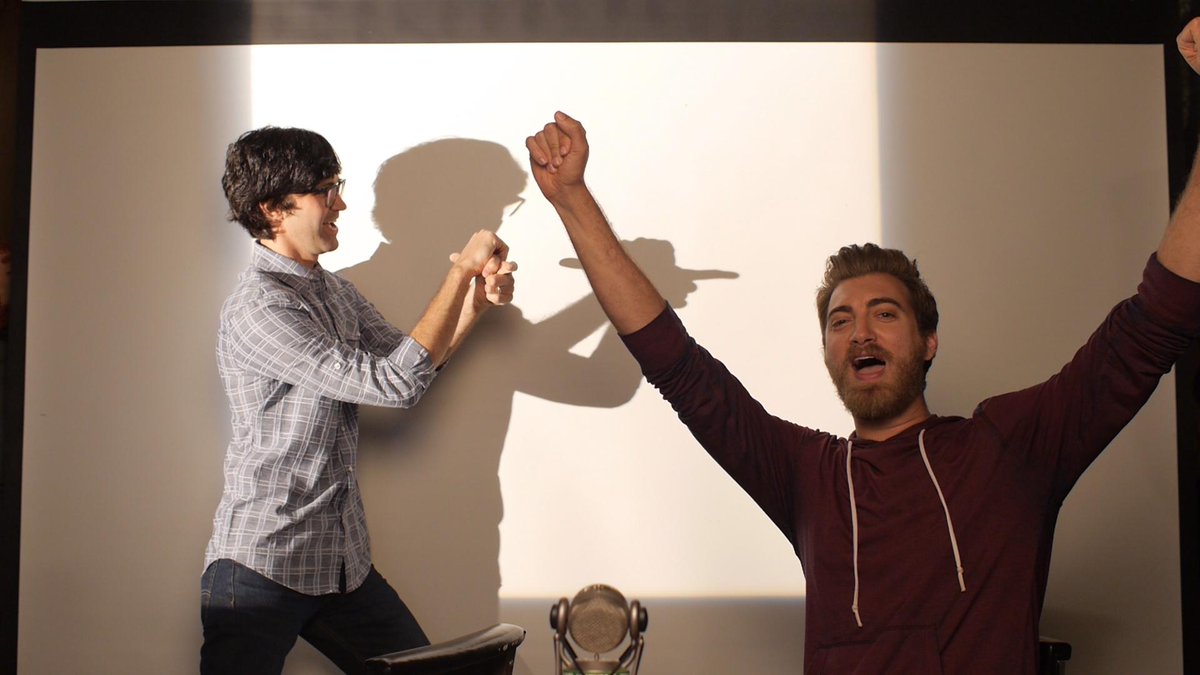Mythical's tweet photo. Today we make some pretty dang awesome shadow puppets on #GMM http://t.co/eLETyKstkS http://t.co/ZCQG1e1hJu
