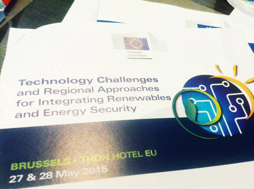 Feilimoc's tweet image. Conference #TechnologyChallenges and #RegionalApproaches for #IntegratingRenewables and #EnergySecurity. #energyunion
