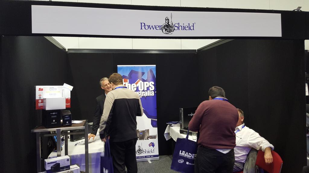 bradynmarch's tweet image. @LeaderComputers #LeaderExpo2015 #PowerShield