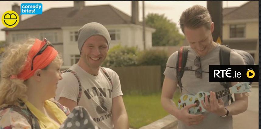shaunoconnor1's tweet photo. My first sketch for @rte's new #comedybites! More to come every Monday -- Please RT! http://t.co/Qqzf9c0mjX #comedy http://t.co/FYjxbl6HyR