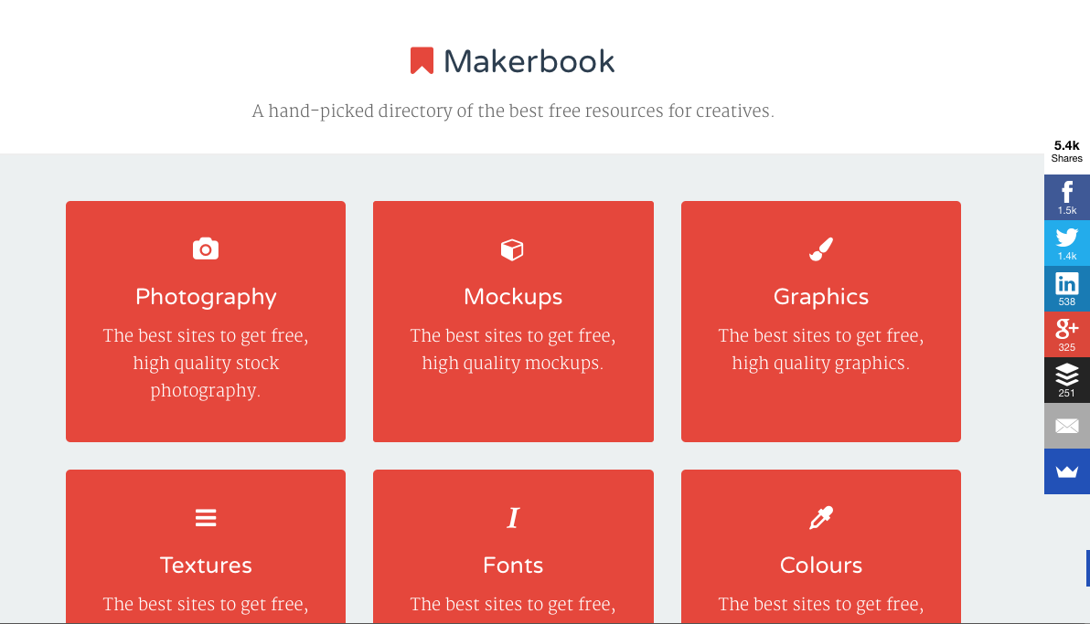 Com_Presse_Mag's tweet photo. #Makerbook un site de ressources pensé pour les #créatifs !
http://t.co/ADyjW8XnHE http://t.co/8jlROaVgd5