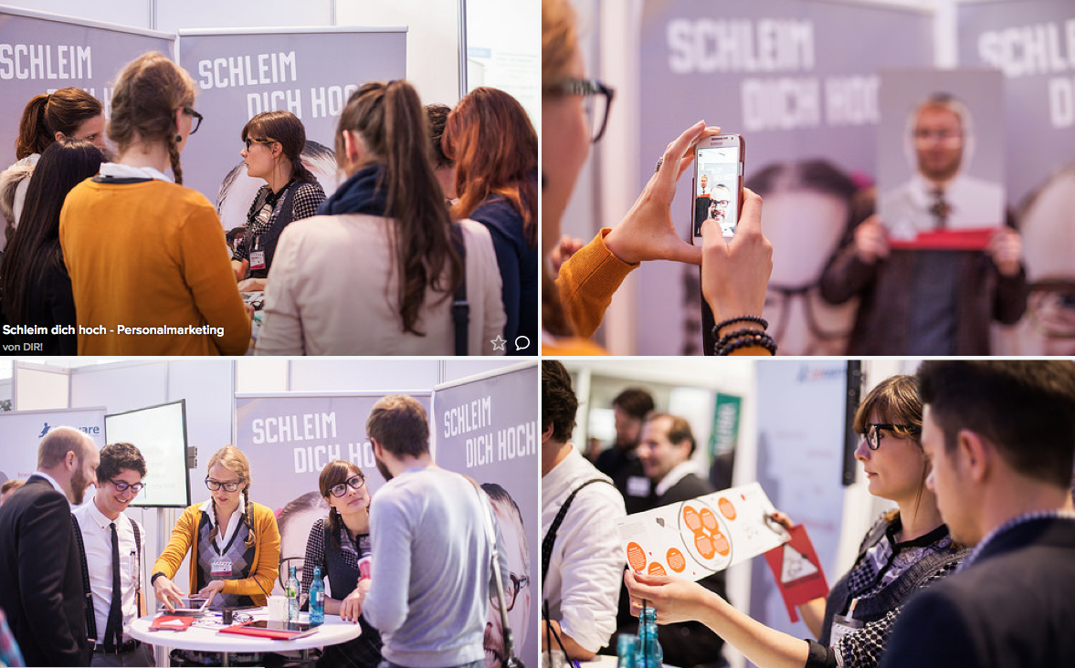 RouvenSchaefer's tweet image. Unser Messeauftritt war ein Renner und hat allen viel Spaß gemacht #schleimdichhoch #antwerpes #doccheck #köln