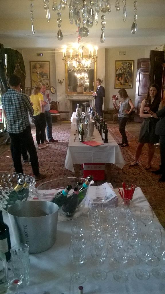diarmidoh's tweet photo. @CandB_ontrade tasting Brunswick House now until 16.30 http://t.co/qwgYY1m3ej