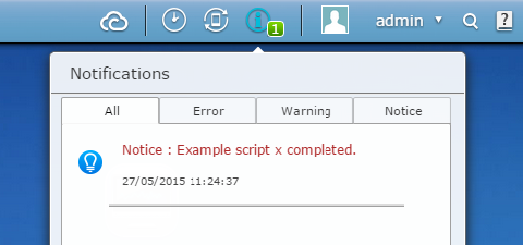 QNAPCommunity's tweet photo. Did you know you can send your own notifications to your QTS Desktop using this line of code?

http://t.co/slNPLl9RqK http://t.co/OFqMEFOp5q