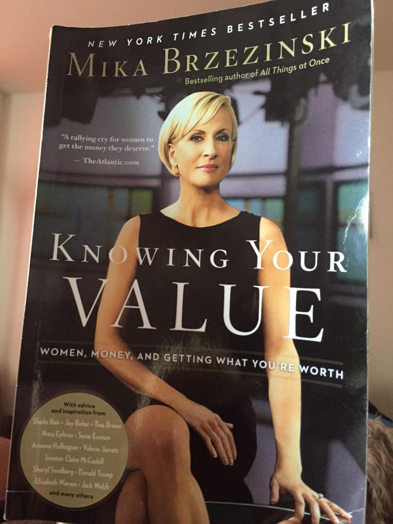 Woke up early excited to pick back up reading where I left off last night. @morningmika #KnowIngYourValue