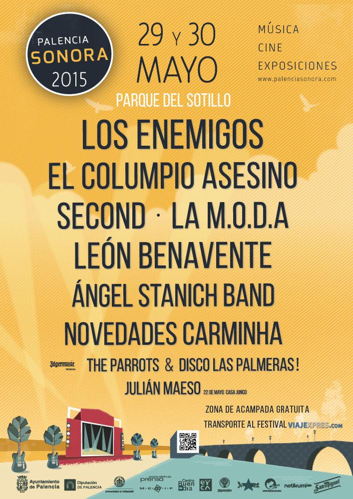 PalenciaSonora's tweet photo. @CabinaPOP el cartel final es este chicos ;)! Con @second @estoesLaMODA @revueltaenemiga @Discolaspalmera http://t.co/XmWWhXUMqf