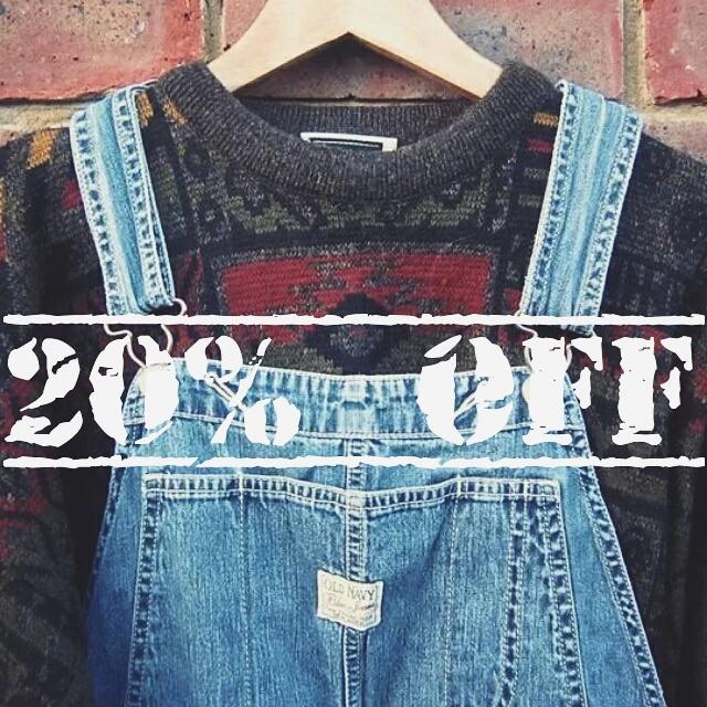 20% off today only....woooo!! dustbinvintage.co.uk