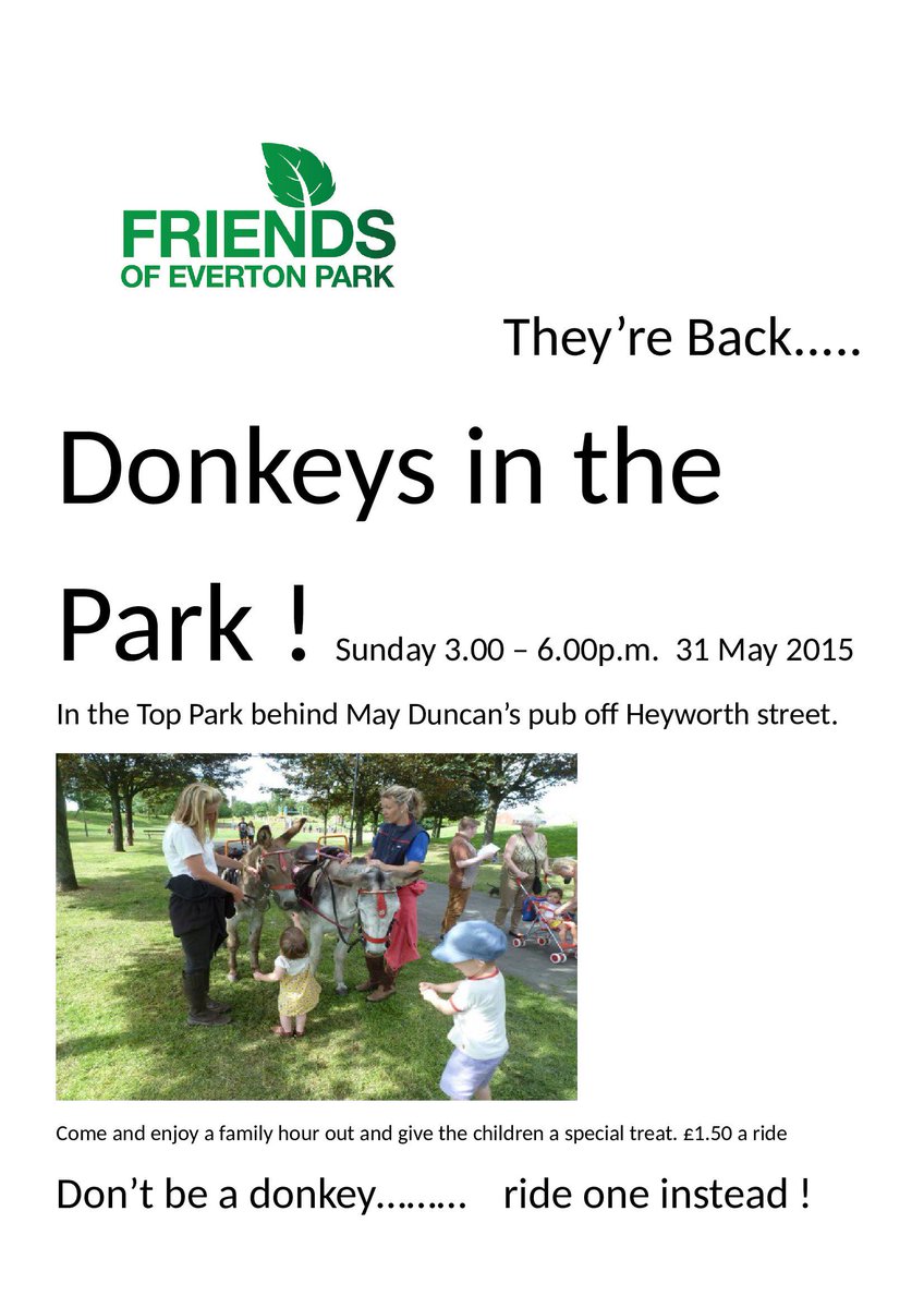 Donkeys in the Park