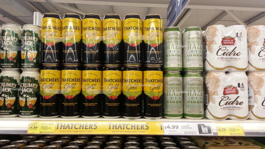 <a href="/thatchers_cider/">Thatchers</a> #somerset Haze &amp; Old Rascal now in <a href="/Keynsham6293/">Tesco Keynsham 6293</a> @Tesco_SouthWest #local <a href="/FoxyCadno/">Enfys Fox</a> <a href="/chrisminter/">Chris Minter</a>