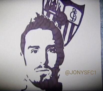 sfcdecuna's tweet photo. Hoy tu estas presente antonio, Yo nunca te olvido, tu nos guiaste hacia el camino, hoy el #SevillaFC es Grande X TI http://t.co/ucayMDn0B1