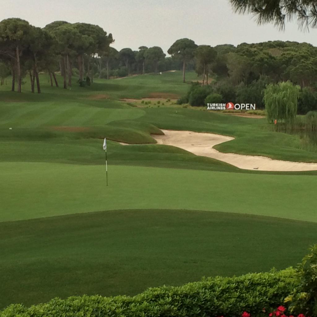 Played the Montgomerie the home of the Turkish open today ! #Turkeysfinest