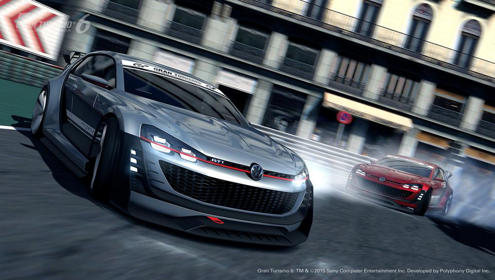 VWMiddleEast's tweet photo. The newest Vision GT concept, #GTISupersport, has arrived and is now playable in Gran Turismo 6. #VisionGTI #GT6 http://t.co/QyYrDzLm3A
