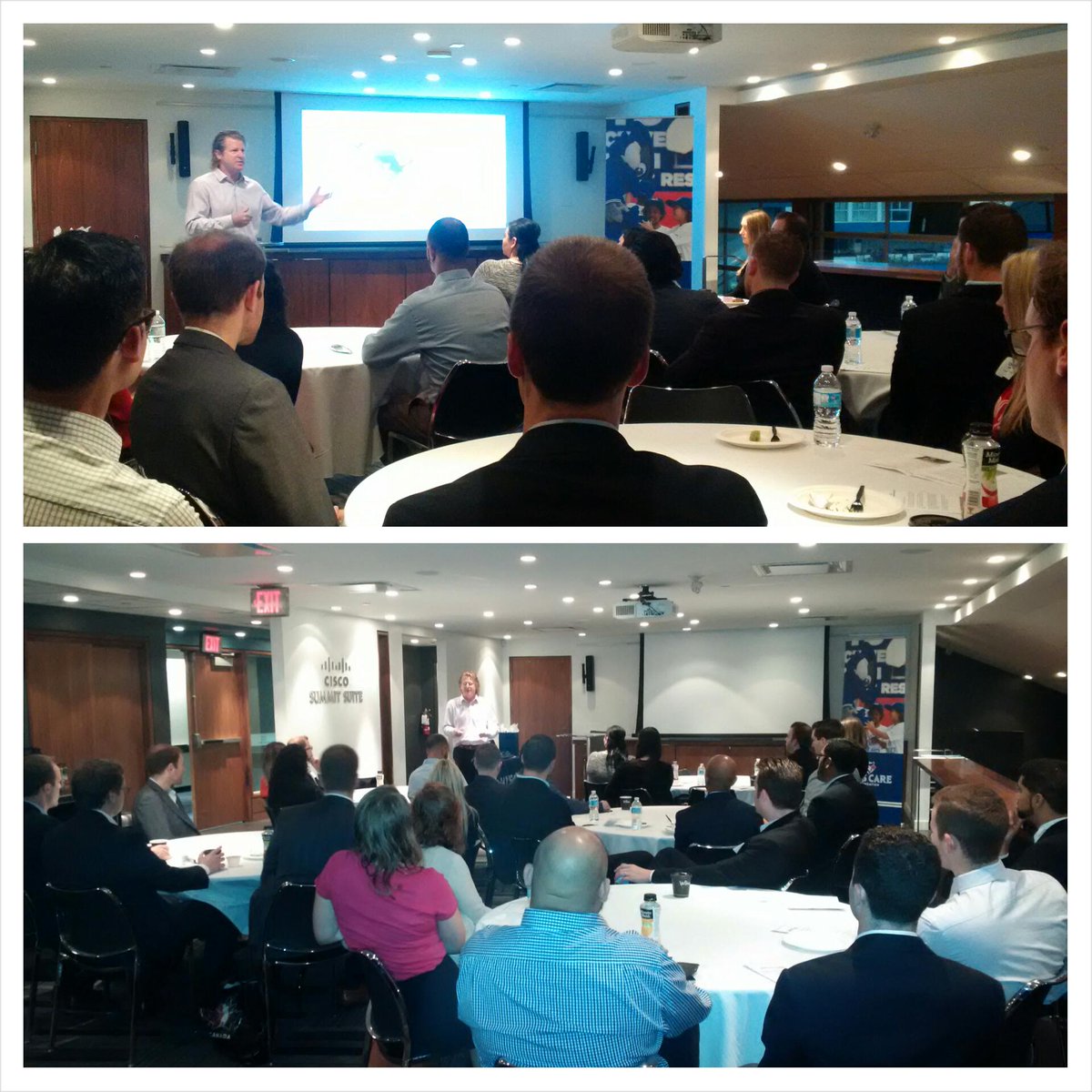 Live from the <a href="/JCFYoungPros/">Jays Care Young Pros</a> Executive Speaker Series, it's <a href="/curtharnett/">curt harnett</a>, Chef de Mission for the @TO2015 games!