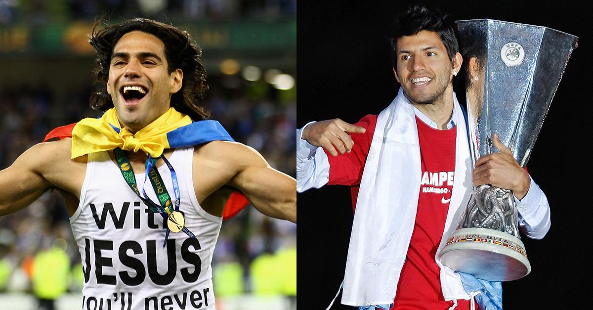 goal's tweet image. Who should make the #UEL All-Time Greatest XI? 

RT for Aguero 
FAV for Falcao 
#BeOneWith_Sevilla #BeOneWith_Dnipro