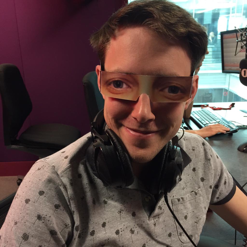Erm <a href="/Chris_Stark/">Chris Stark</a> is wearing these glasses today. Supposed to not be able to tell if you're having a nap. RUBBISH