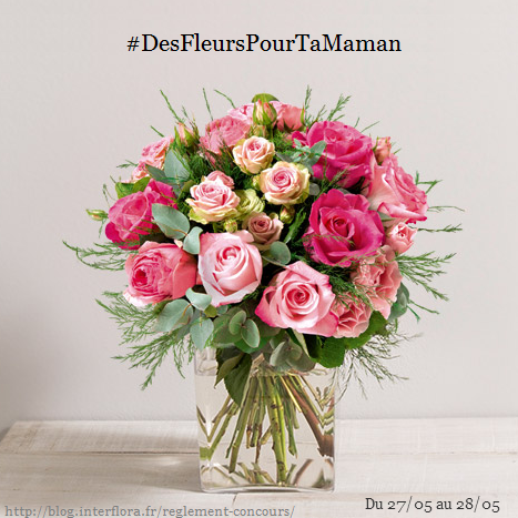 Interflora's tweet photo. [Concours] RT + citez un twittos avec #DesFleursPourTaMaman et nous enverrons des fleurs de votre part à sa maman ❤️ http://t.co/vPGC3LC8Wr