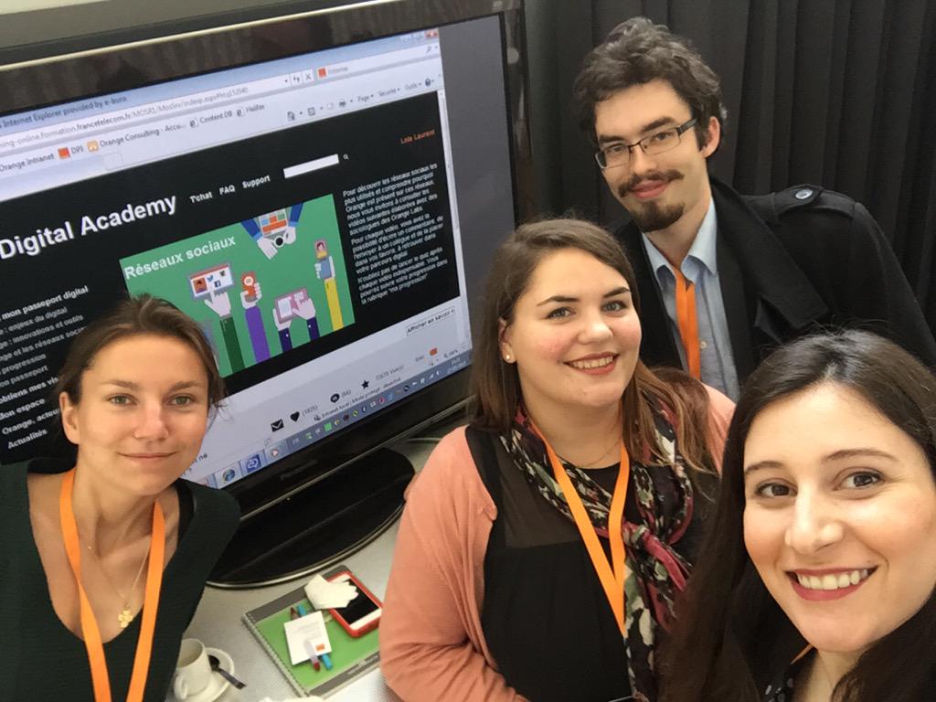 TalaDebs's tweet image. Don't miss the demo #DigitalAcademy at the seminar Secteur Public! #OrangeConsulting