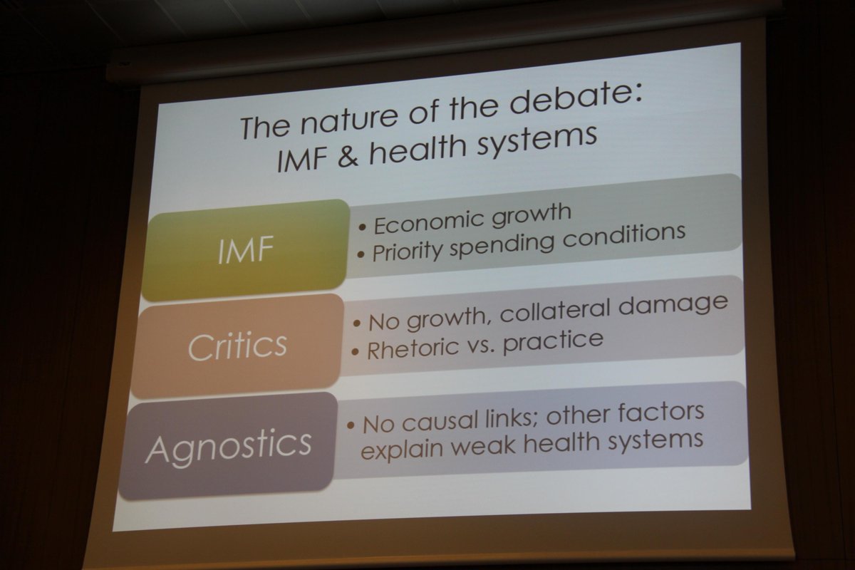 "Did the #IMF contribute to circumstances causing #Ebola crisis?" <a href="/kentikelenis/">@akentikelenis on bsky</a>   #EB147