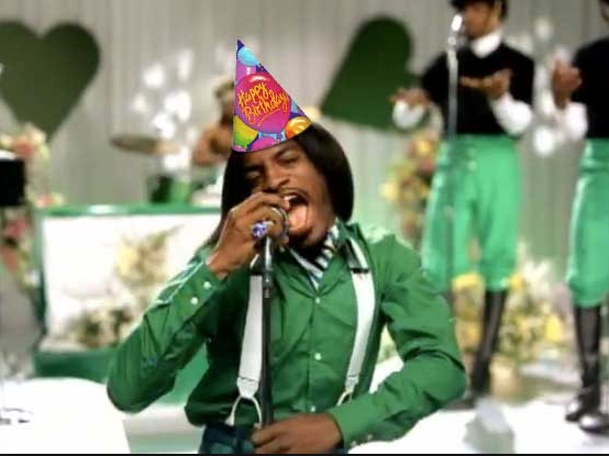  Happy Birthday Shake it like a polaroid picture all day!   