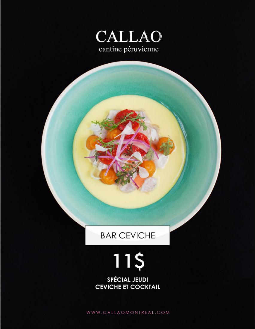 les jeudis à 11$ <a href="/CallaoMontreal/">CALLAO-MONTREAL</a> , ceviche et cocktail  <a href="/boucheesX2/">boucheesX2</a> @mayssamaha <a href="/dcouveculinaire/">Caroline Marchand</a> @GloutonneCosmo