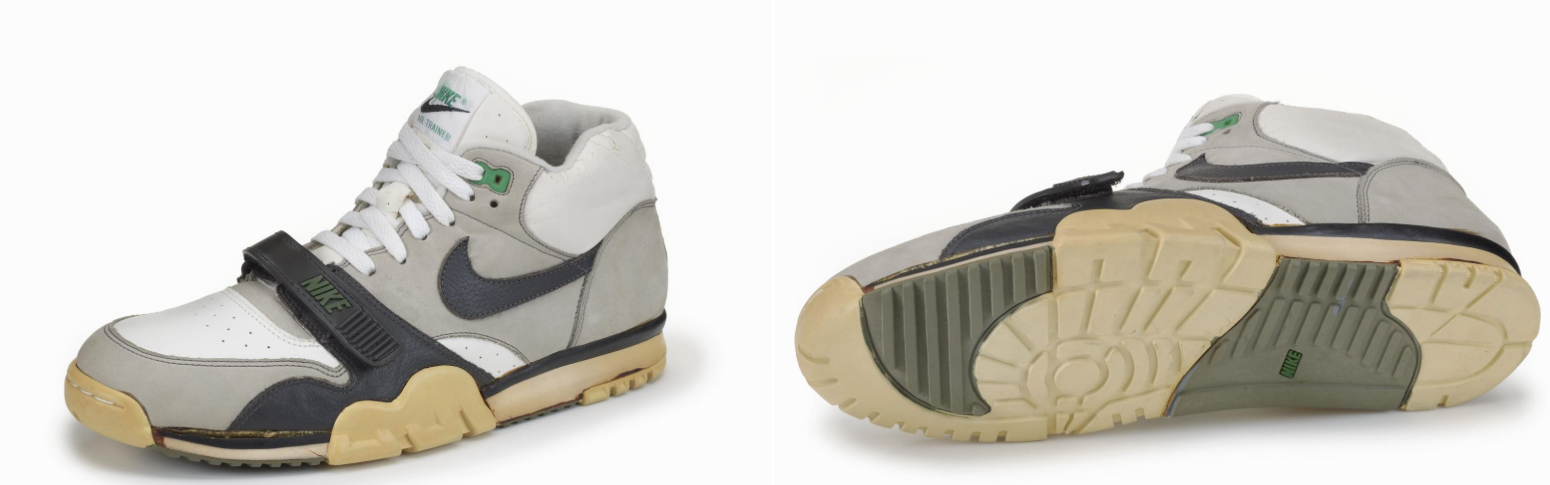 Darren Rovell on Twitter: "Prototype 1 of Nike Air Trainer 1 worn by John  McEnroe in 1986 http://t.co/GlGYhQCtKK" / Twitter