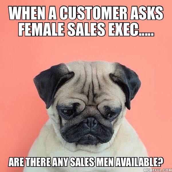 Are there any Sales MEN available?