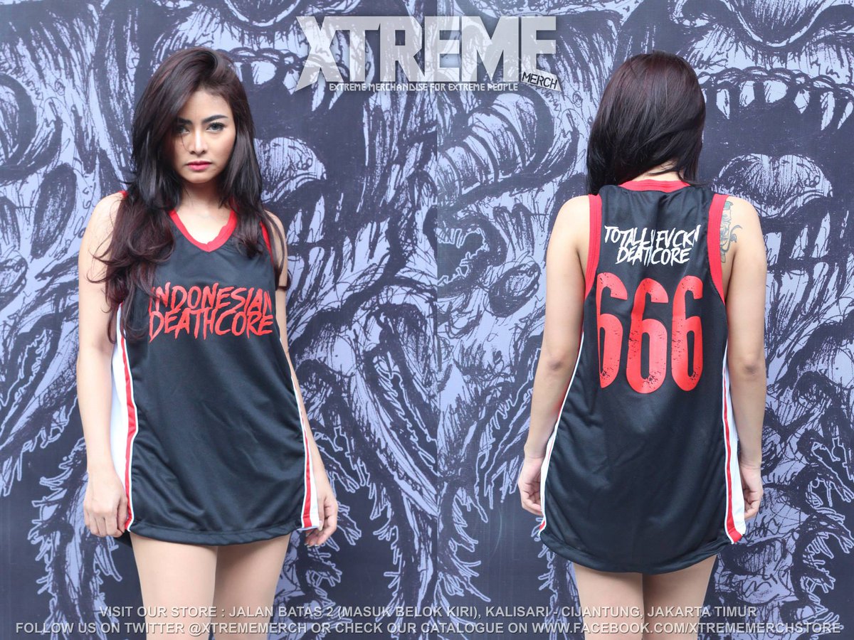 XtremeMerch's tweet photo. Jersey Indonesian Deathcore - 666 | Size S M L XL XXL | Price : Rp. 125.000,- | SMS/WHATSAPP : 081 310 877 341 http://t.co/mkU8X92tLd