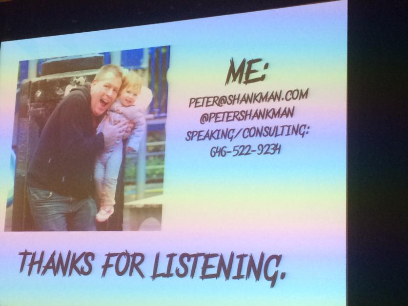 Great presentation and great start to #APAC. THANKS <a href="/petershankman/">Peter Shankman</a>