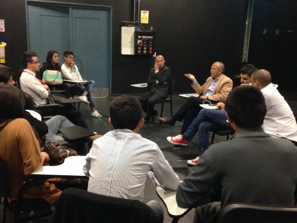 En imágenes: Charla del Taller de Periodismo Deportivo con los estudiantes de <a href="/SergioArboledaU/">Sergio Arboleda</a> bit.ly/1evyWnM