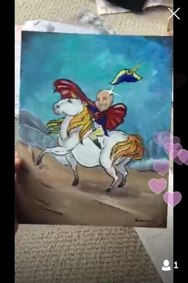 macmorton21's tweet photo. @MatthewSantoro mail with Matt looks ๐,the painting is ace๐๐#mailwithmatt http://t.co/Pnk9sQzpvM