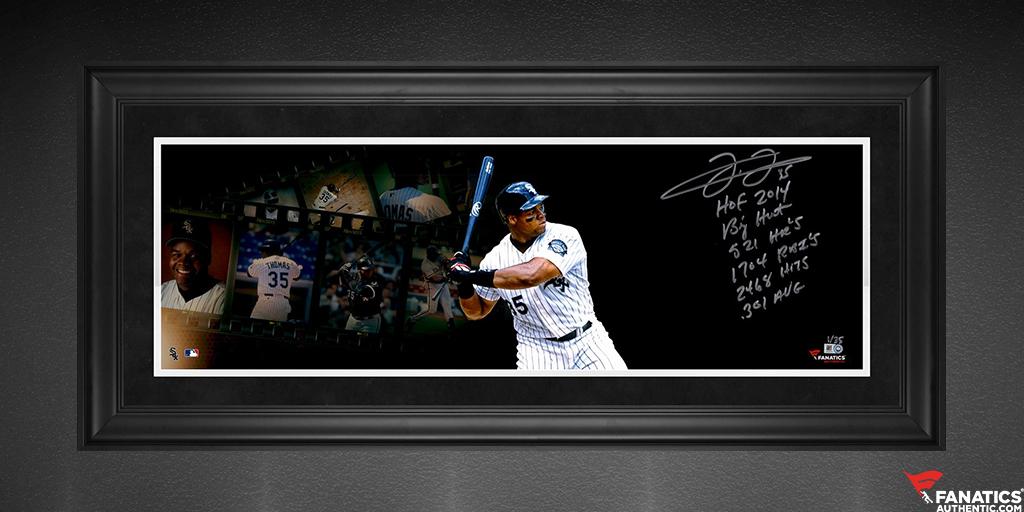 Happy Birthday to legend Frank Thomas autographed memorabilia »  
