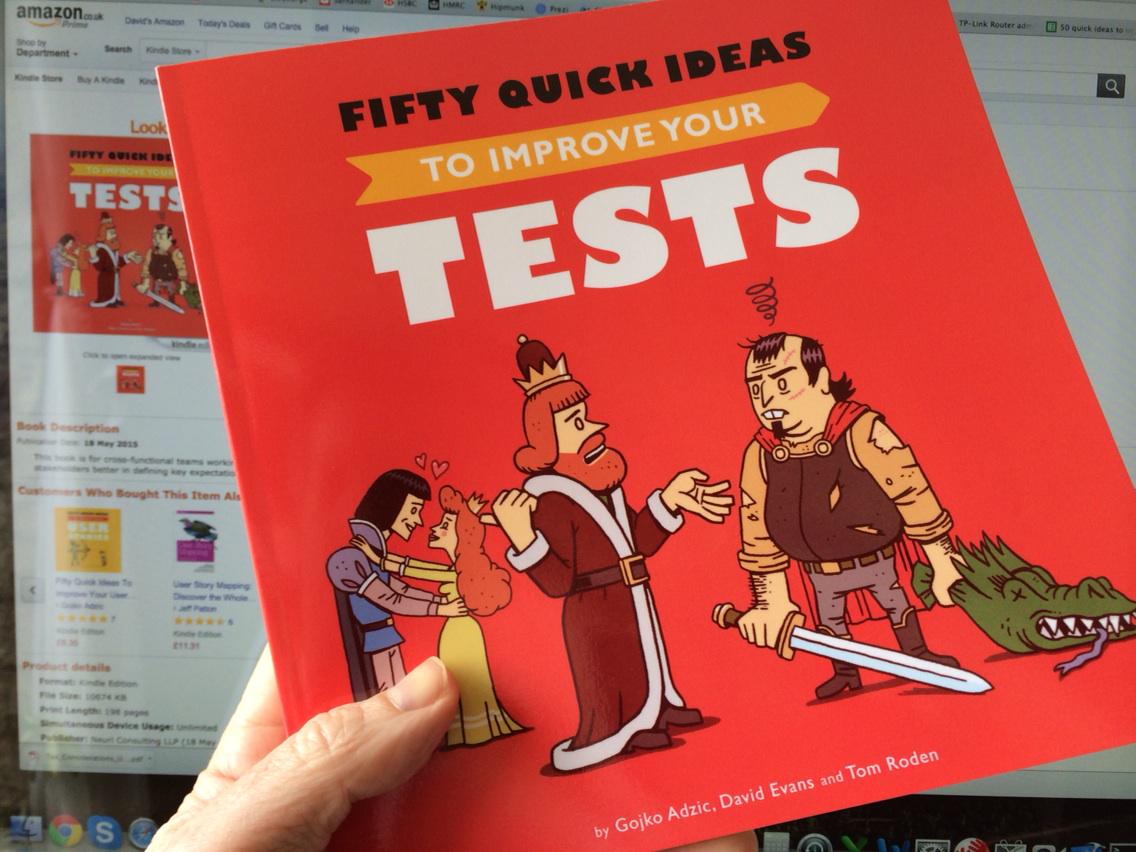 DavidEvans66's tweet photo. Nice feeling to be the first to hold a real copy of the @50quickideas #redbook. Love that new book smell. http://t.co/Q2D6S7bkVM