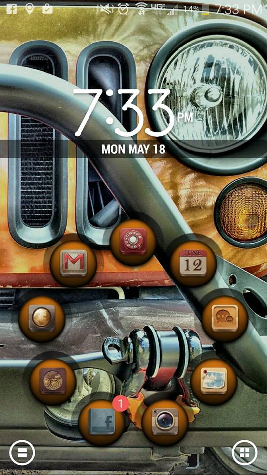 What is on your phone screen?