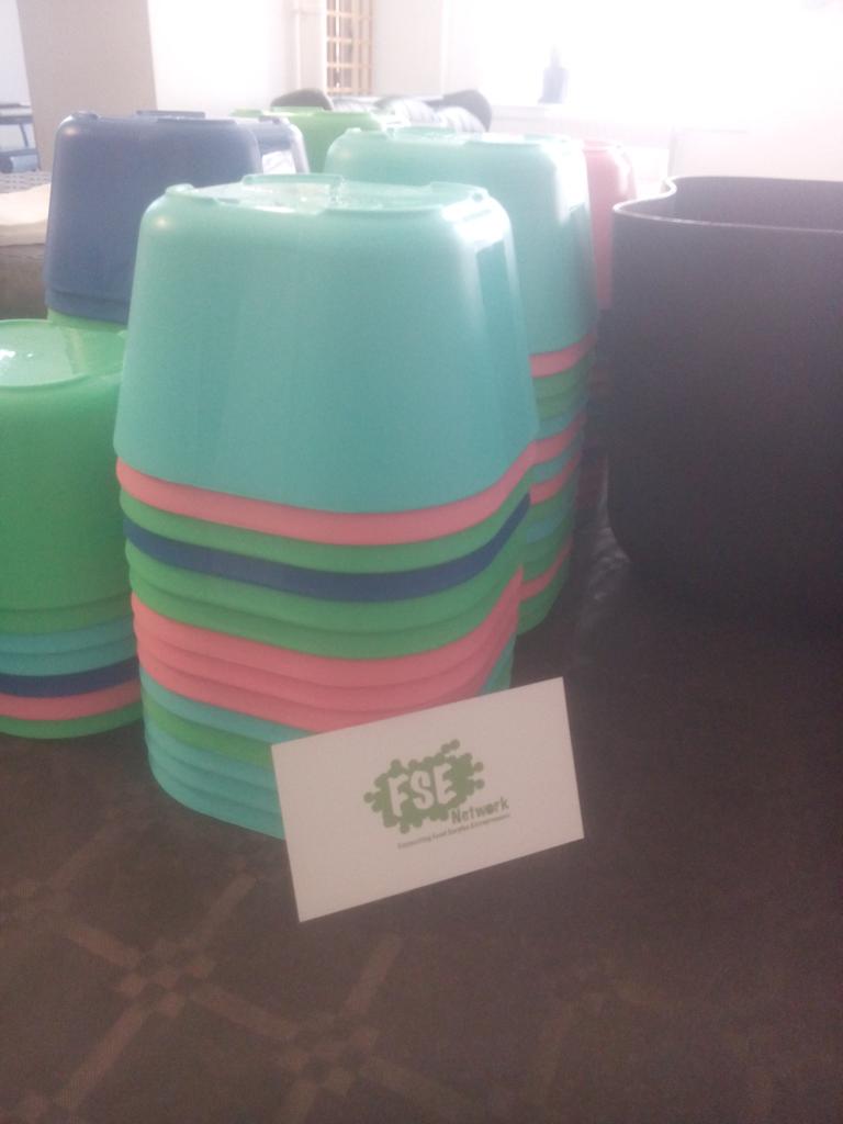 Thanks to OuiKit we did'nt waste food neither plastic plates and forks ! #zerowaste #fwcparis @FSENetwork  <a href="/OuiShare/">Ouishare</a>
