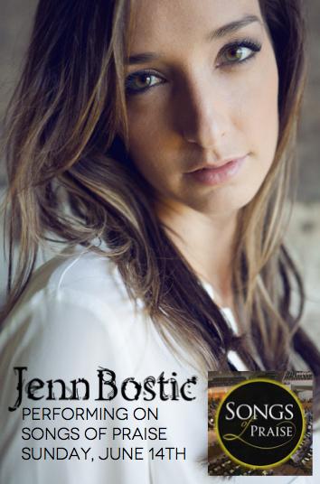 jennbostic's tweet image. Thrilled to announce that I&apos;ve been invited to perform on #SongsofPraise. Tune in June 14th. xo