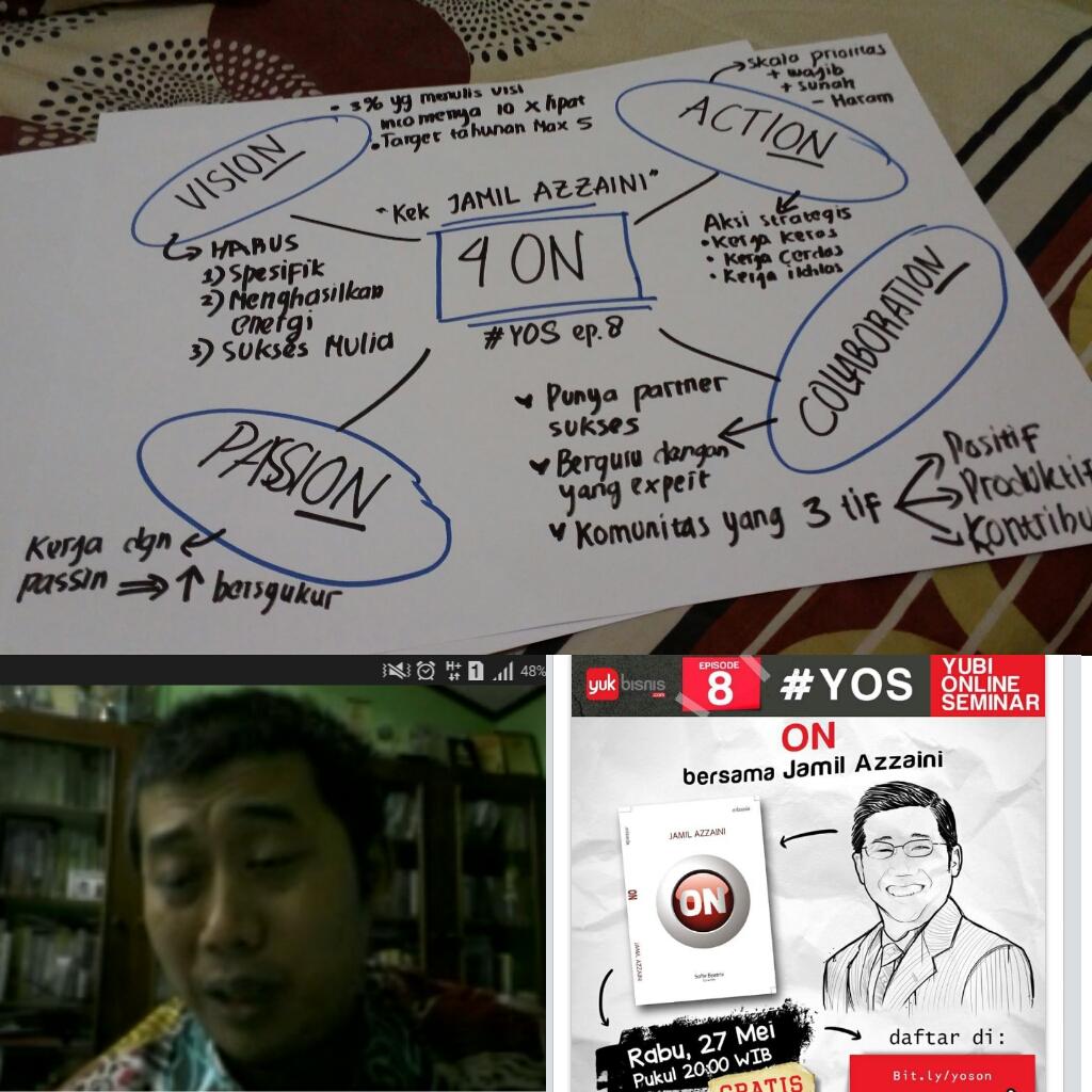 Alhamdulillah.. ilmu baru dari kakek <a href="/JamilAzzaini/">Jamil</a> #YOS ep 8