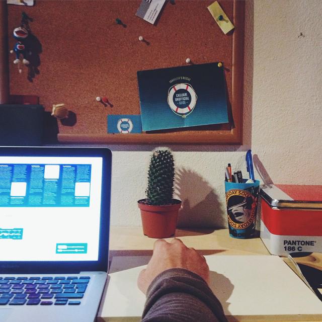 UnofficialCA's tweet photo. #CagliariUnofficialGuide 2015 is almost ready, stay tuned!

#Workinprogress #StudioUmido #Cagliari http://t.co/y1dqRiTKim