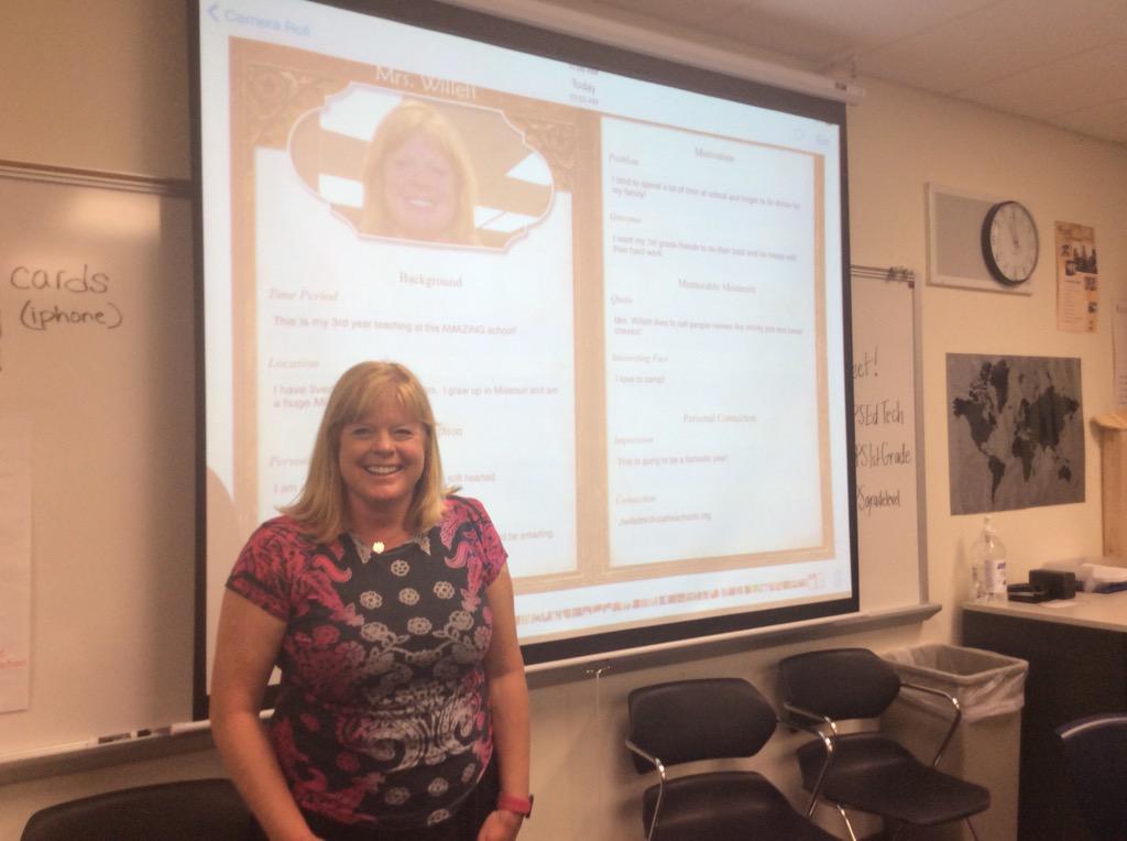 WillettJana's tweet image. #opsedtech Kristin made me! #tradingcards