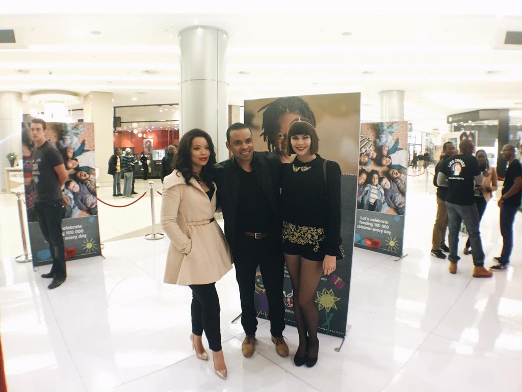 We have our friends, <a href="/Ilovecool/">Corné Crous</a>, <a href="/Hildegardt1/">Hildegardt</a> &amp; <a href="/theojantjies/">Theodore_JantjiesZA</a> from <a href="/7deLaanSABC2/">7de Laan</a> here to make their #AddHope wishes!