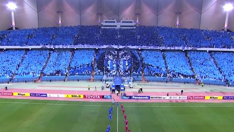101greatgoals's tweet photo. Get over here! Al-Hilal fans produce amazing Mortal Kombat choreography before match [Video] http://t.co/e3uRQhLxCc http://t.co/G7Rhnxxeyf