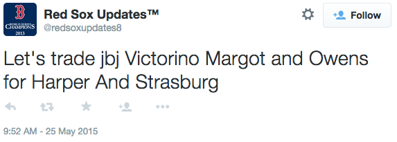 BadMLB's tweet image. #RedSox