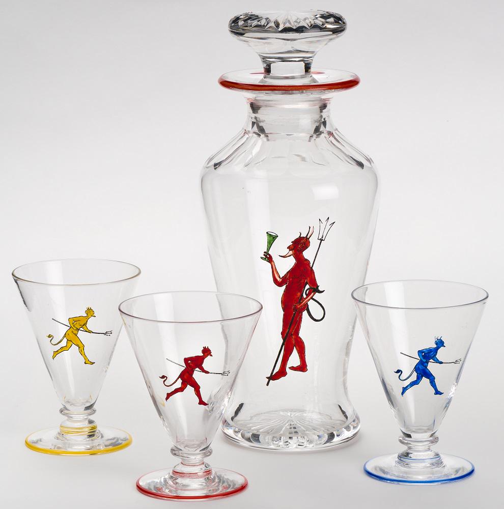 Glass_museum's tweet photo. Cocktails will be the perfect way to unwind after #ifg2015 Stuart &amp; Sons Ltd 1935 #glassmemory http://t.co/yUEOFwIg43
