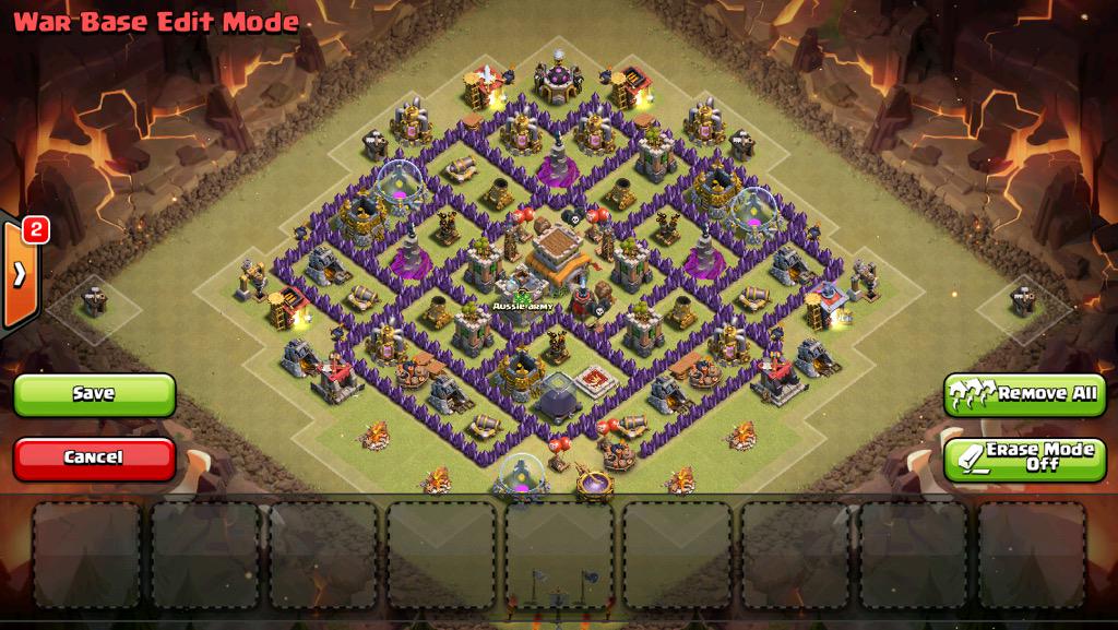 Deeklan14's tweet photo. Great town hall 8 farming and war bases! Fill free to use http://t.co/jZTNDOE2DG