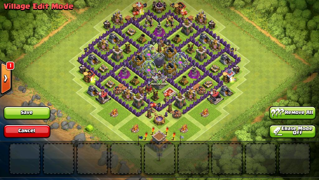 Deeklan14's tweet photo. Great town hall 8 farming and war bases! Fill free to use http://t.co/jZTNDOE2DG